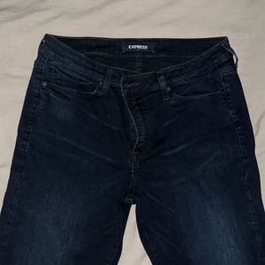 Men’s Express dark blue slim jeans 33x30